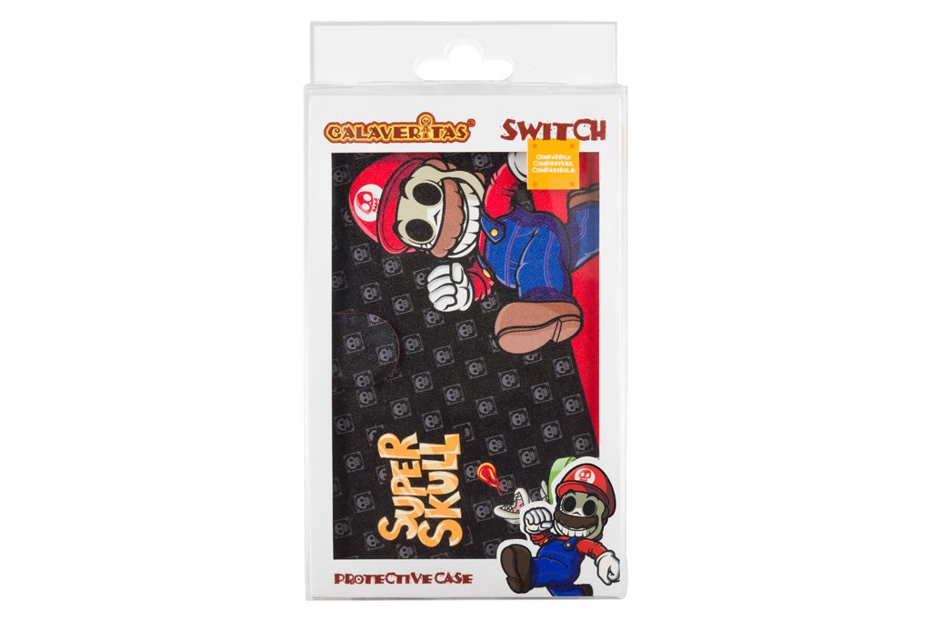 Funda Indeca Carcasa Calaveritas ( NINTENDO SWITCH - ) Funda Indeca Carcasa Calaveritas ( NINTENDO SWITCH - )